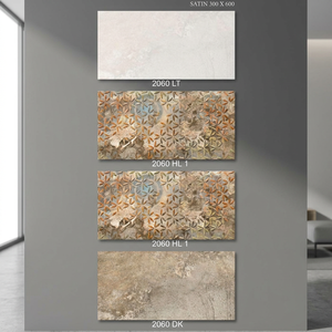 Carreaux muraux en céramique numériques de conception moderne 300x600 mm 30x60 cm pour cuisine, maison, extérieur, pour la décoration de hall de centre commercial, Arabie Saoudite, vente chaude - Product Image 3