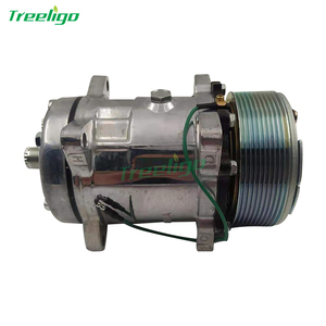<span class=keywords><strong>Compresseur</strong></span> universel de climatisation pour véhicule 24V <span class=keywords><strong>Sanden</strong></span> 7H15 10PK 119mm - Product Image 2