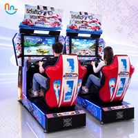 Joy2fun Coin Operated Outrun 32-inch HD Car Racing Games Machine Simulator Arcade Simulator Driving Game Machine for Sale