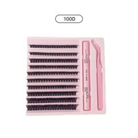 Belle Mink Faux cils en cheveux humains coréens, faits main, 12 rangées, épaisseur 0.07, courbure L, longs, naturels, brillants, volume classique, pour marque privée