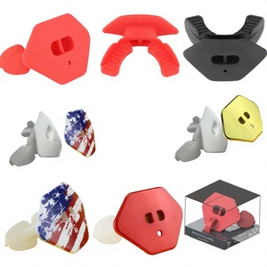Protège-lèvres de football américain en plastique et silicone écologique pour la boxe et la protection - Product Image 1