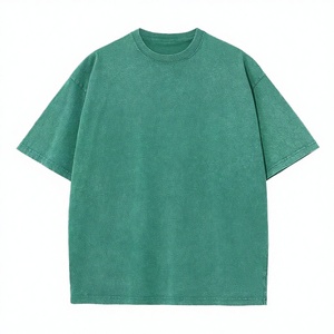 Camisetas de Hombre Tejidas Personalizables con Lavado Ácido, Estilo Vintage, 100% Algodón, Transpirables, de Secado Rápido, Alta Calidad, Elegantes, 220 Gramos - Product Image 2