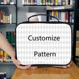 Fundas de poliéster 600D con sublimación de logotipo personalizado, impresión bajo demanda, estuche para libros, bolsa de almacenamiento para Biblias con cremallera - Product Image 2