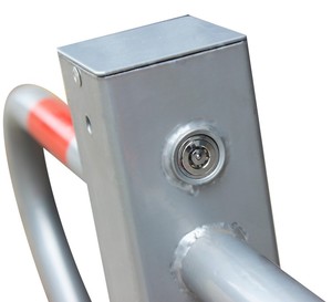 Bolardo de estacionamiento manual antirrobo para garaje personal con cerradura, venta al por mayor de fábrica - Product Image 2
