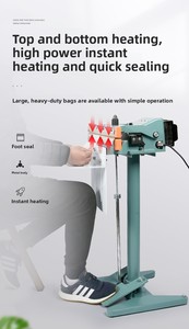 R-Pack Fast Acting Nylon Bag Foot Heat Sealer Versátil Seal para Vários Tipos de Sacos Fácil de Operar Máquina De Selagem Por Atacado - Product Image 5