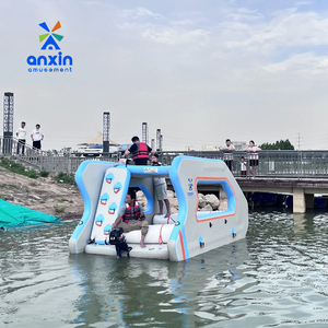 <span class=keywords><strong>Bateau</strong></span> Gonflable Motorisé Personnalisé d'Usine, <span class=keywords><strong>Bateau</strong></span> Électrique Solaire, Plateforme de Loisirs Aquatiques Gonflable, Quai pour Jet Ski et Yacht - Product Image 4