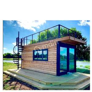 Cymdin الأكثر مبيعًا حاوية شحن قدم الهيكل الصلب للمقهى/المتجر/كشك/المطعم حاوية القضبان شقة للبيع بالتجزئة - Product Image 3