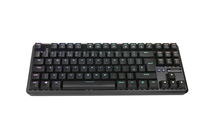 Clavier mécanique de jeu rechargeable USB Type C 2,4G, 61 touches Qwerty, interrupteurs rouges, pavé tactile, résistant aux déversements, éclairage RVB, CE ROHS REACH