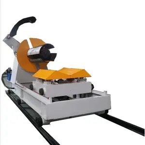 ZTRFM 5T hydraulic decoiler with loading car automatic uncoiler