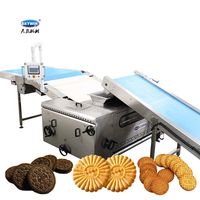 Chaîne de production de biscuits entièrement automatique pour petites entreprises avec mélangeur de pâte et four tunnel continu
