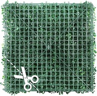 Kunstmatige buxus panelen, haagplant, privacy scherm, zonwerend, geschikt voor buiten, binnen, tuin, hek