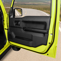 TELLIKA Protection anti-coup de pied en cuir pour accoudoir de porte avant, modification intérieure de luxe, accessoires pour Suzuki Jimny NOMADE JC74 2025