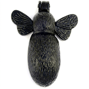 Timbre de Puerta Tradicional de Abeja de Hierro Fundido, Montado en Pared, Decorativo, con Manija de Golpeteo y Tornillo para Puertas de Entrada y Dormitorios - Product Image 1