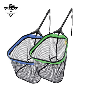 2026New Design professionnel flottant pliable pêche épuisette Tube en aluminium coulissant filets de pêche à la mouche <span class=keywords><strong>pour</strong></span> rivière - Product Image 3