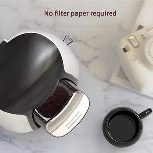 Cafetière électrique portable entièrement automatique à dosette unique en plastique pour la maison, le bureau, la voiture, le camping-car et l'extérieur - Product Image 6