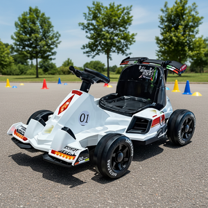 รถโกคาร์ทไฟฟ้าสำหรับเด็ก รถของเล่นสี่ล้อ รถดริฟท์ รถยนต์ไฟฟ้าสำหรับเด็ก สามารถขับได้ ผู้ใหญ่ก็ขับได้ รถดริฟท์โกคาร์ท ปลอดภัยและมั่นคง - Product Image 2