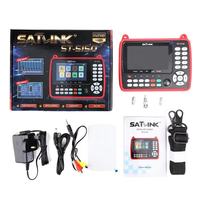 SATLINK ST-5150 DVB-S2/T2/C COMBO HD Détecteur de satellite H.265 HEVC MPEG-4 16APSK QPSK 8PSK Écran LCD TFT 4,3 pouces