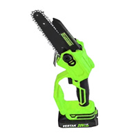 Mini tronçonneuse sans fil Vertak 20V, 6 pouces, batterie au lithium, électrique, pour la coupe du bois, l'élagage des arbres