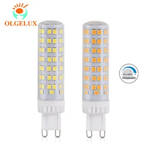 มาล่าสุดไม่มีการสั่นไหว G9 8วัตต์1058lm ข้าวโพดโคมไฟรอบทิศทางเชิงเส้นไฟ Led G9หลอดไฟโคมไฟ