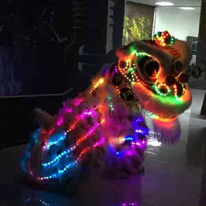 Futuro LEVOU Traje De Dança Do Leão leão dragão festival evento celebração Tradicional Chinês Dança do Leão