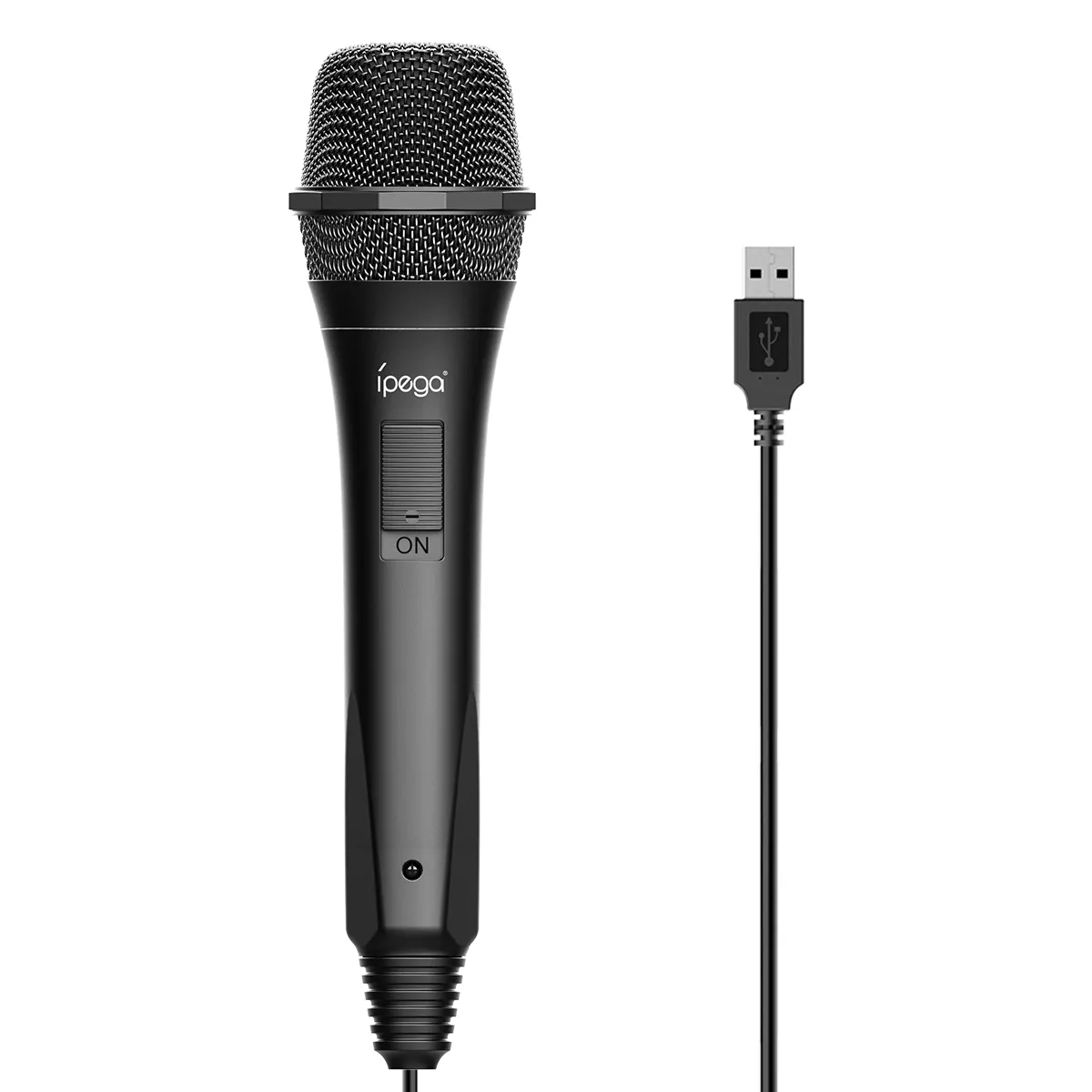 Nuevo ipega PG9209 cable USB Gamepad micrófono de Karaoke cantando micrófono para Nintendo interruptor PS4 consola Wii U de micrófono