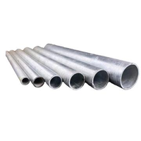 Tuyau d'acier rond galvanisé résistant aux intempéries, soudable par ERW, pour la construction de structures, de conduites d'huile, de poutres de toit de hangars à bétail - Vente chaude