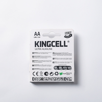 KINGCELL Vente en gros de piles sèches LR6 bon marché de taille AA 1.5v Pile alcaline
