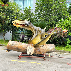 Dinosaurio Robot Animado de Tamaño Real para Parques Temáticos con Nido, Dinosaurio Robot Fantástico para Museos - Product Image 2