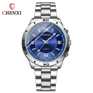 Reloj de Cuarzo CHENXI 027C para Hombre y Mujer, Correa de Acero Inoxidable, Reloj de Pulsera de Moda para Parejas, Venta al por Mayor de Fábrica, Venta Caliente Transfronteriza - Product Image 2