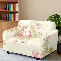 Günstige Sofabezüge vom Hersteller, Rosa-Beige Sofaschoner, Superelastischer Staubdichter Sofabezug
