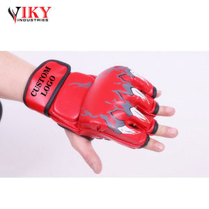 Gants MMA Gants de combat MMA avec logo personnalisé pour adultes ou enfants Gants d'entraînement respirants à imprimé MMA grappin - Product Image 4