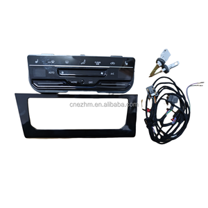 Panel de Control <span class=keywords><strong>T</strong></span>áctil del Aire Acondicionado, Interruptor de Control del Aire Acondicionado con Pantalla LCD Calefactada 17G907044AR/AN con Marco para MQB Nuevo Tiguan mk2 - Product Image 1