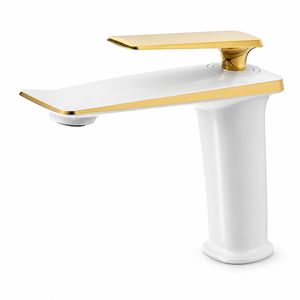 Grifo de Lavabo Moderno de Lujo en Latón - Grifo para Baño - <span class=keywords><strong>Grifos</strong></span> para Baño con Acabado Cromado, Accesorios Sanitarios Ecológicos - Product Image 1