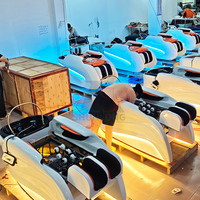 Nouveau lit de lavage de cheveux pour salon, lit de massage électrique pour shampoing, station de lavage de cheveux, camilla de champu para masajes