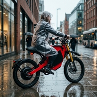Nuevo HCBK-SS80 E-Stealth Bomber 2026, 25000W, 84V, Batería de 75AH, Autonomía de 200 km, Velocidad Máxima de 150 km/h, Ruedas de Aleación de Aluminio, Hidráulico