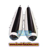 Suministro de Fábrica, Precio al por Mayor, Catamarán Inflable de PVC Personalizado, Cataraft Inflable, Cataraft de Pesca, Bote de Rafting