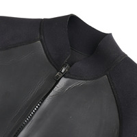Combinaison personnalisée pour hommes/femmes 1mm 1.5mm en néoprène CR tissu manches longues chemise de surf veste chaude confortable natation sports nautiques
