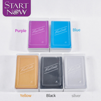 Machine de marquage au laser carte de visite 100 pcs/lot cartes de nom vierges lisses multicolores en alliage d'aluminium débogage de tôle