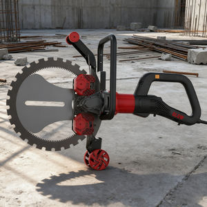 GLGW gergaji beton Motor tanpa sikat daya listrik kelas DIY industri pisau cincin berlian 410mm untuk memotong batu lantai dinding - Product Image 1