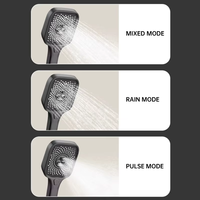 Système de douche encastré pour salle de bain, mitigeur de douche, robinet, nombre de poignées, thermostatique, encastré, ensemble de douche pour baignoire