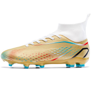 Zapatos de Fútbol Xunhe de Caña Alta, Tacos Genuinos Antideslizantes, Zapatos Deportivos para Adultos y Niños, Zapatos de Entrenamiento Profesional para <span class=keywords><strong>Hombre</strong></span> con Entresuela de EVA - Product Image 4