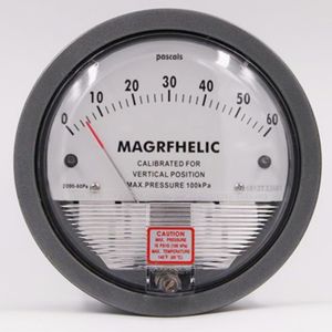 LINO साफ कमरे अंतर दबाव गेज 0-60 पीए सकारात्मक और नकारात्मक दबाव अंतर दबाव नापने का यंत्र - Product Image 3