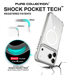 Cover Posteriore <span class=keywords><strong>Trasparente</strong></span> per iPhone 17 Pro Max, Ricarica Wireless Magnetica, <span class=keywords><strong>Custodia</strong></span> Leggera e <span class=keywords><strong>Trasparente</strong></span> per Cellulare <span class=keywords><strong>Apple</strong></span> 18 - Product Image 2