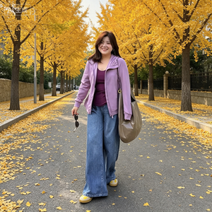 Sudadera con capucha y cremallera para primavera y otoño, informal, transpirable, ligera, adelgazante, entallada, versátil, para uso diario, talla grande para mujer - Product Image 6