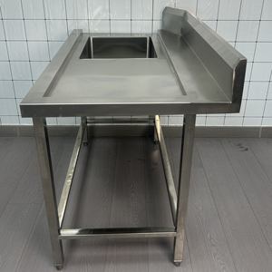 Victory อ่างล้างจานสแตนเลสแบบเดี่ยวพร้อมท่อระบายน้ำอุปกรณ์ครัวอ่างละลายน้ำแข็งสำหรับห้องแล็บผลิตจากจีน - Product Image 5