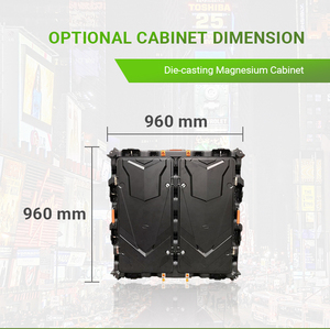 With Wholesale Low Price Aluminum Cabinetled Display Board Production Wall Advertising Led Advertisement Screen Td Outdoor Led - Product Image 6