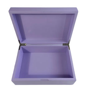 Boîte en bois personnalisable Boîte en bois de luxe fabriquée à la main en bois avec cloisons intérieures - Product Image 3