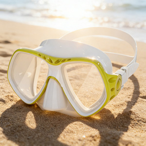 Diving Goggles M3177 Anti Fog Two <b>Windows</b> Adult Swimming Equipment - Product Image 4