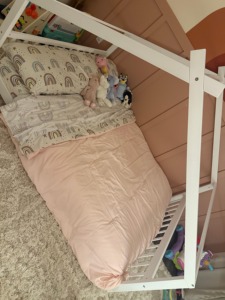 Moderno Letto in Legno Bianco per Bambini con Testiera, Comodo e di Grandi Dimensioni, per Camera da Letto e Hotel, per Ragazzi e <span class=keywords><strong>Ragazze</strong></span> - Product Image 4