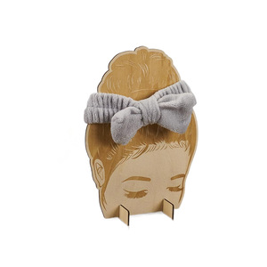 Wooden Hair Tie <b>Holder</b> Display Rack Natural Wood Color Desktop Vertical Durable Customized - Product Image 5